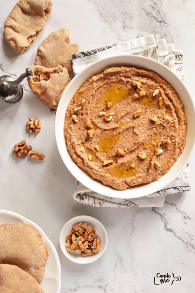 Roasted Eggplant and Chickpea Dip
