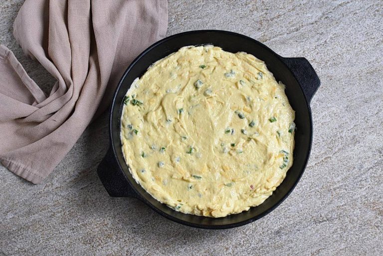 Step 6 - Scallion Cornbread