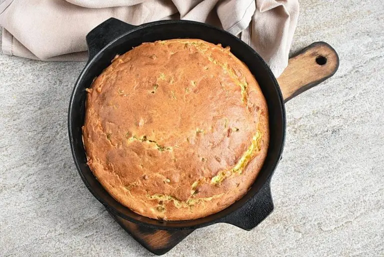 Step 7 - Scallion Cornbread