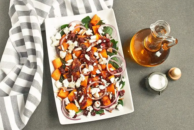 Step 4 - Spinach Salad with Butternut Squash