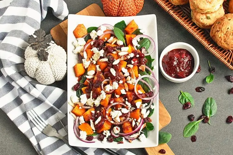 Step 5 - Spinach Salad with Butternut Squash