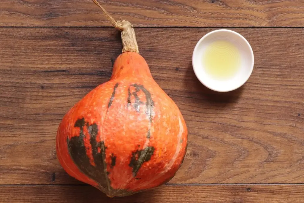 Ingredients for Baked Pumpkin Puree