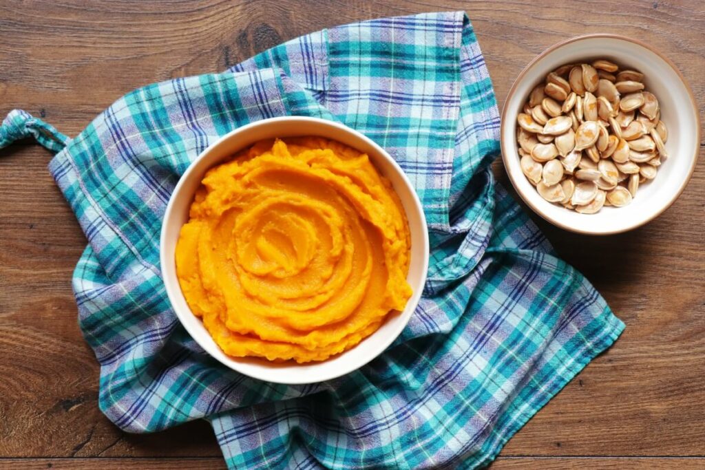 How to serve Baked Pumpkin Puree