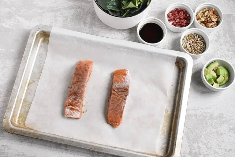 Step 1 - Balsamic-Salmon Spinach Salad