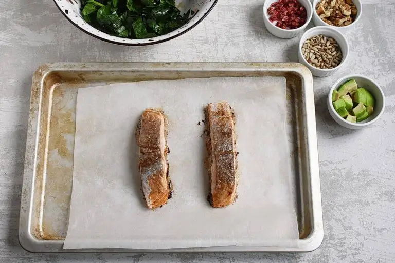Step 2 - Balsamic-Salmon Spinach Salad
