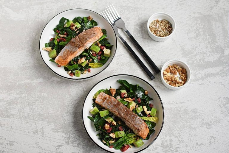 Step 4 - Balsamic-Salmon Spinach Salad
