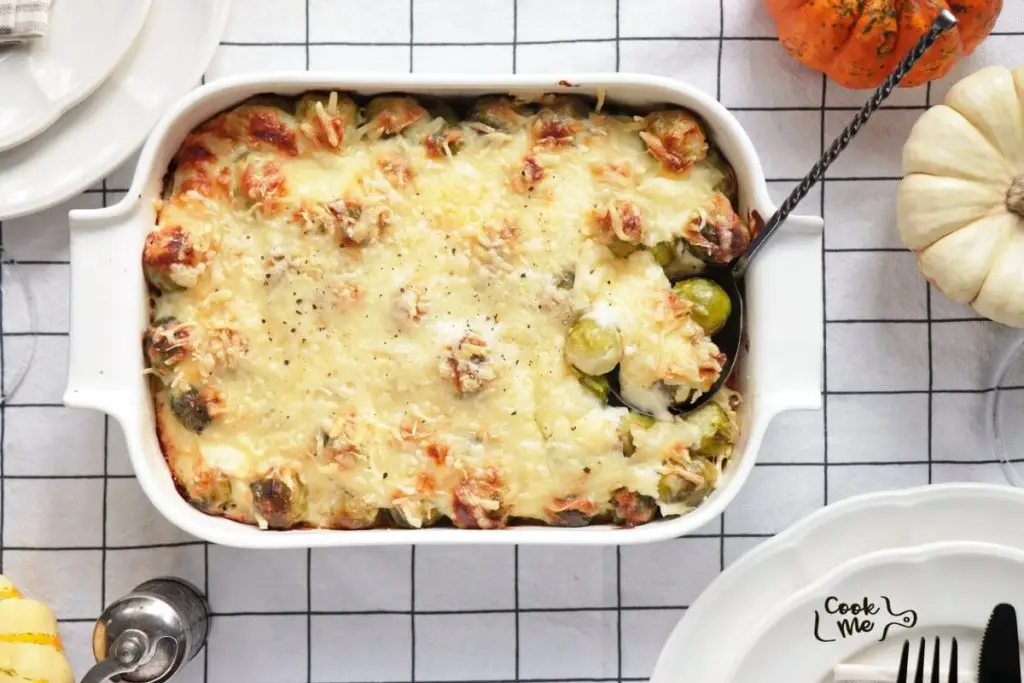 Brussels Sprouts au Gratin