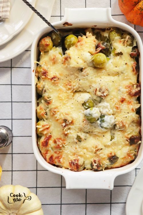 Brussels Sprouts au Gratin
