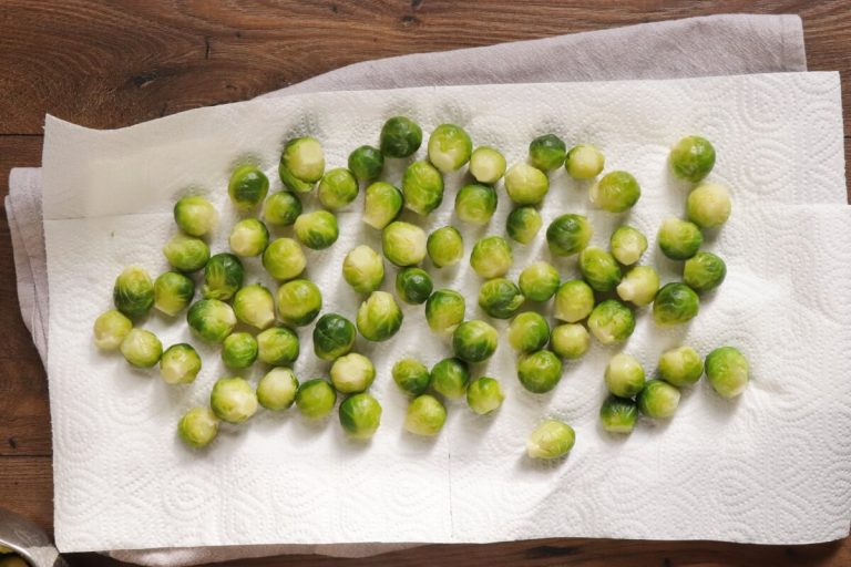 Step 3 - Brussels Sprouts au Gratin