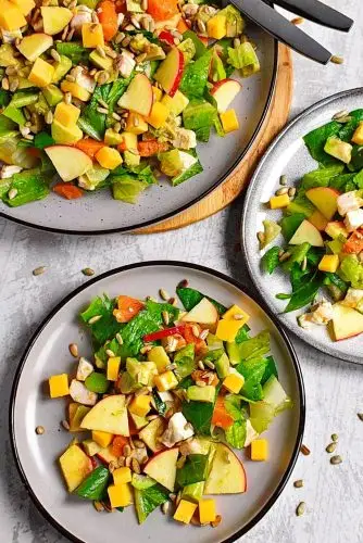 Chopped Chicken & Sweet Potato Salad