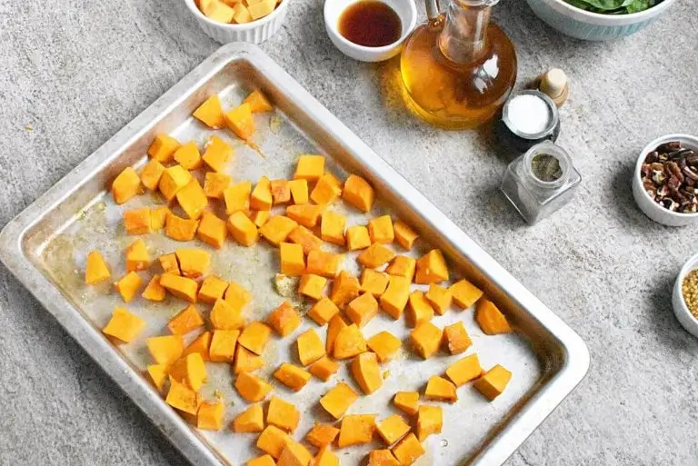 Step 2 - Chopped Salad with Spinach, Butternut Squash and Apples