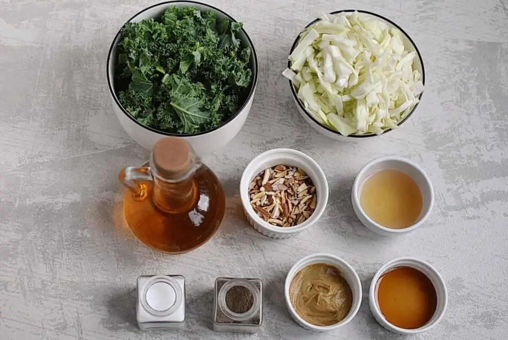Ingredients for Copycat Chick-fil-A Kale Salad
