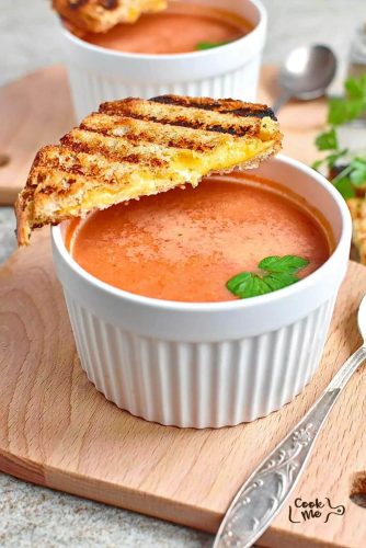 Microwave Creamy Tomato Soup