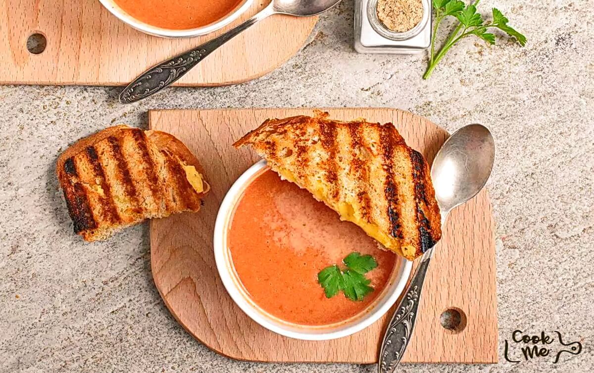 Microwave Creamy Tomato Soup