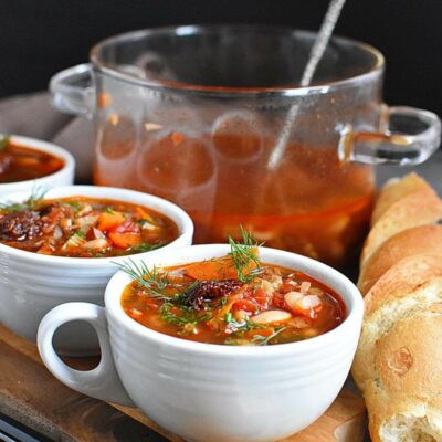 Quick Mediterranean-Style Lentil Soup Recipes– Homemade Quick Mediterranean-Style Lentil Soup – Easy Quick Mediterranean-Style Lentil Soup