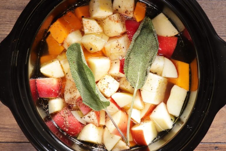 Step 4 - Slow-Cooker Butternut Squash Soup
