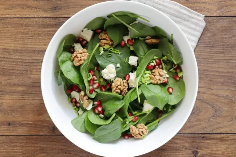 Step 3 - Spinach Pear and Feta Salad