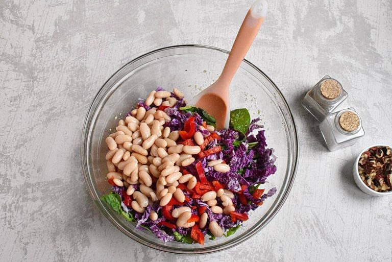 Step 5 - Spinach Salad with Roasted Sweet Potatoes