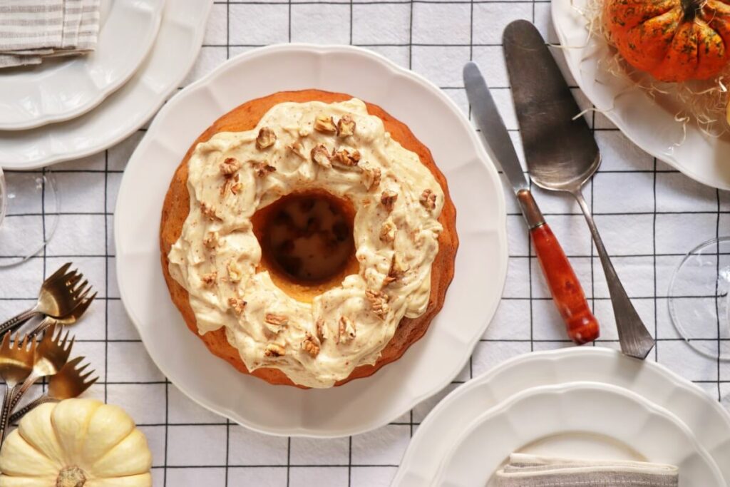 How to serve Sweet Potato Bundt Cake