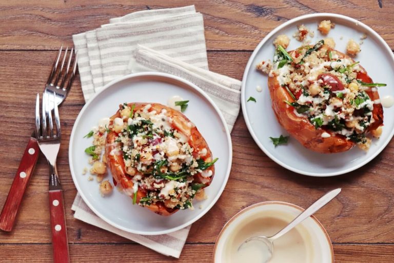 Step 11 - Vegan Stuffed Sweet Potatoes
