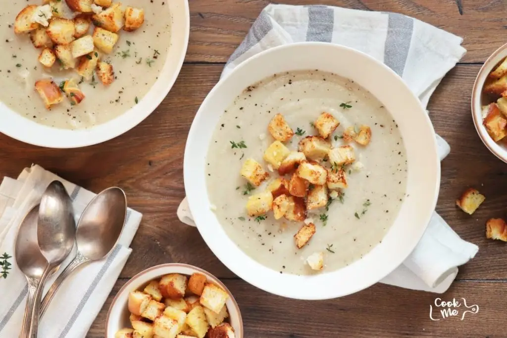 Cauliflower White Bean Soup
