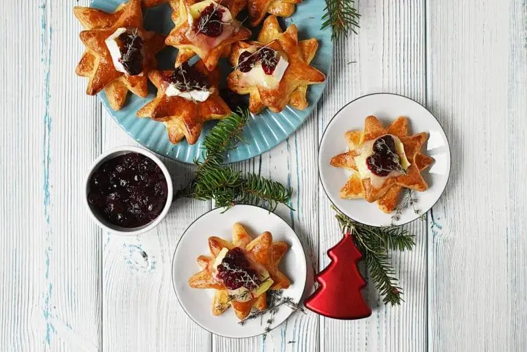 Step 10 - Christmas Cranberry Brie Puff Pastry Stars