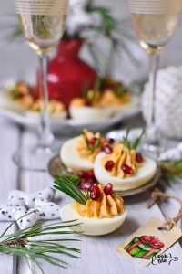 Christmas Deviled Eggs