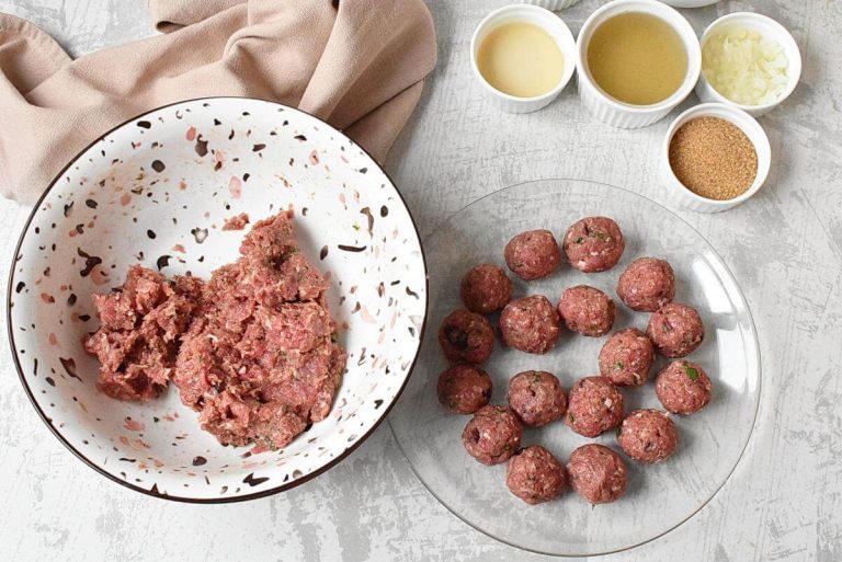 Step 3 - Christmas Meatballs