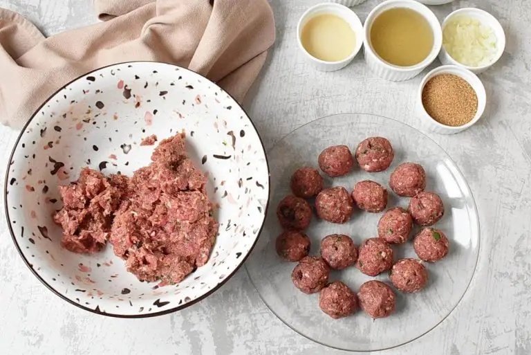 Step 3 - Christmas Meatballs