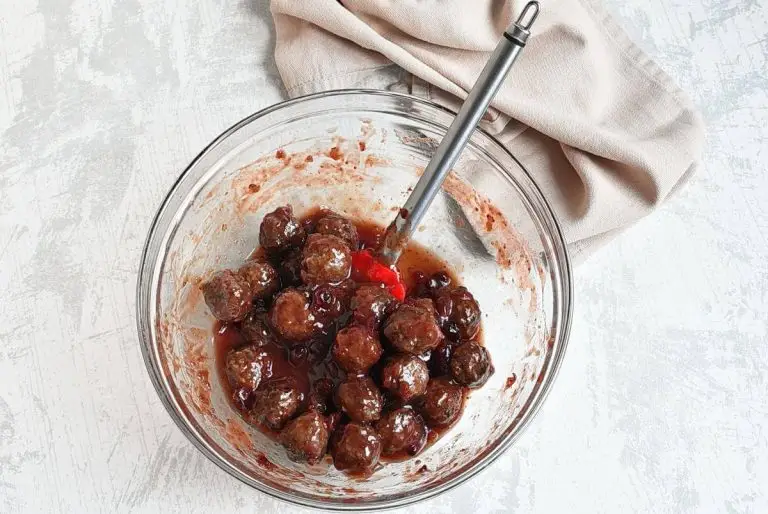 Step 7 - Christmas Meatballs