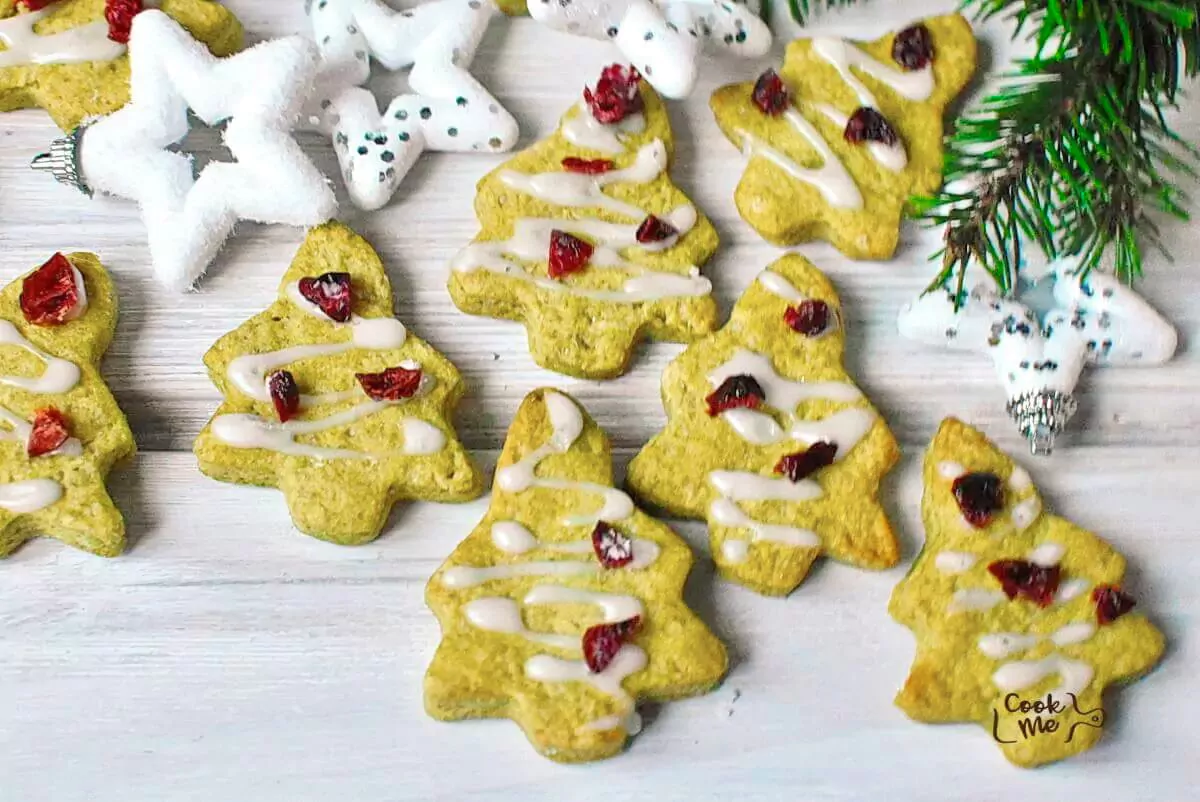Christmas Tree Cookies