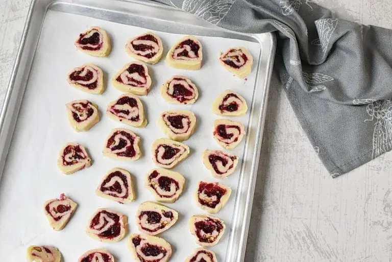 Step 9 - Cranberry Pistachio Pinwheel Cookies