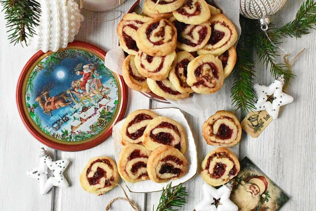 How to serve Cranberry Pistachio Pinwheel Cookies