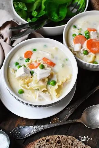 Creamy Chicken Noodle Soup