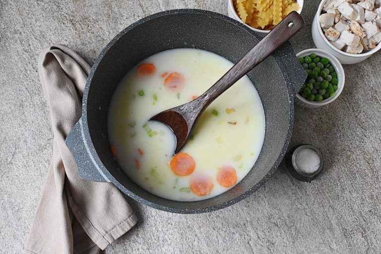 Step 3 - Creamy Chicken Noodle Soup