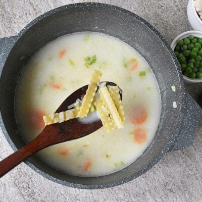 Creamy Chicken Noodle Soup recipe - step 4
