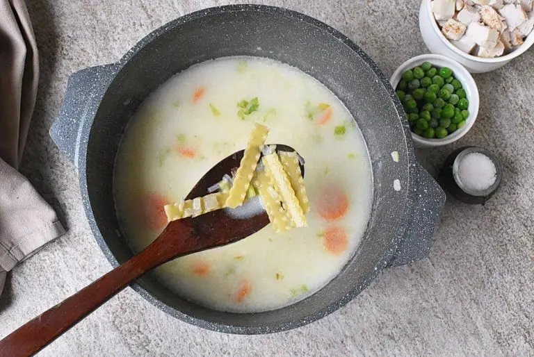 Step 4 - Creamy Chicken Noodle Soup