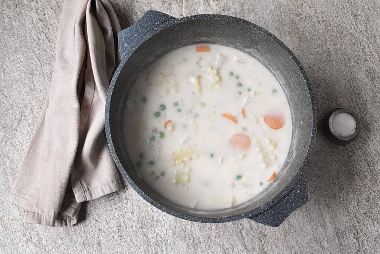 Step 5 - Creamy Chicken Noodle Soup