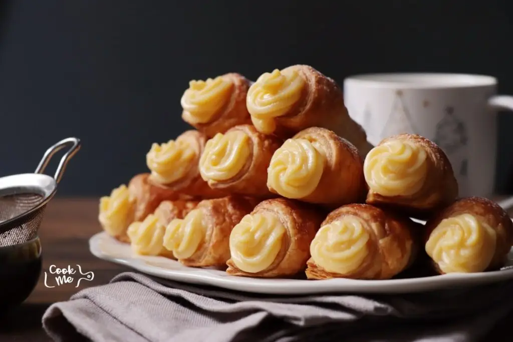 Italian Cream Stuffed Cannoncini