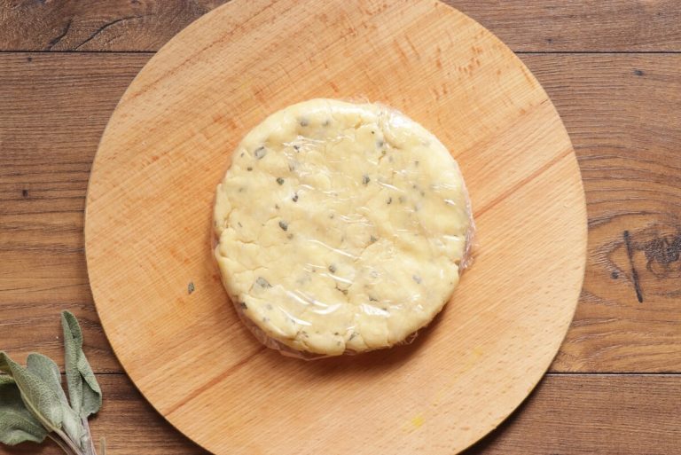 Step 4 - Pumpkin and Gorgonzola Quiche