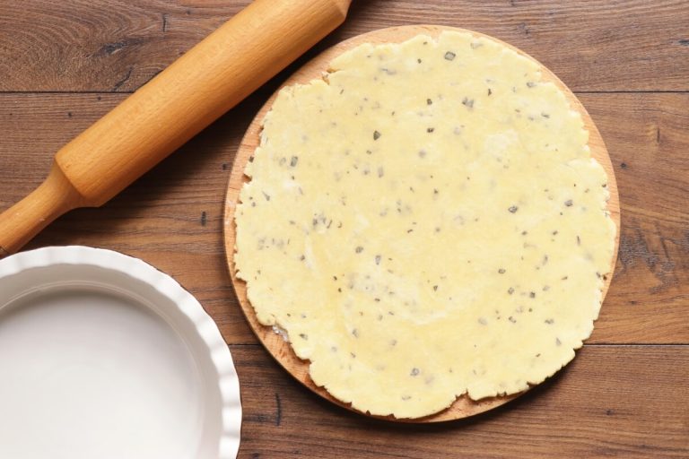 Step 5 - Pumpkin and Gorgonzola Quiche