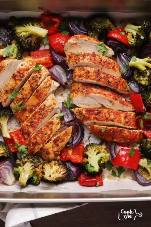 Sheet Pan Chicken with Vegetables