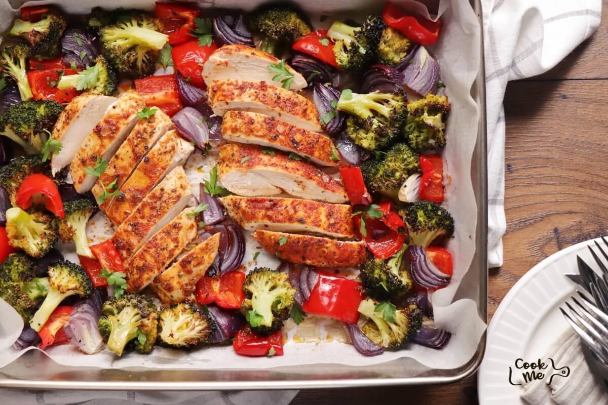 Sheet Pan Chicken with Vegetables