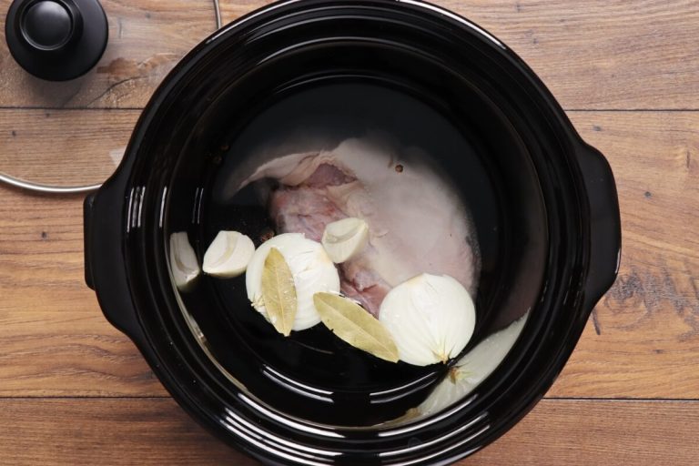 Step 1 - Slow Cooker Beef Tongue