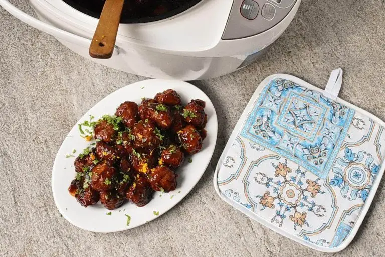 Step 5 - Slow Cooker Cranberry BBQ Meatballs