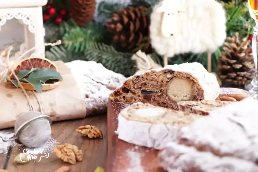 Christmas Stollen with Marzipan