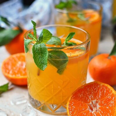 Tangerine Mint Agua Fresca Recipes– Homemade Tangerine Mint Agua Fresca– Easy Tangerine Mint Agua Fresca