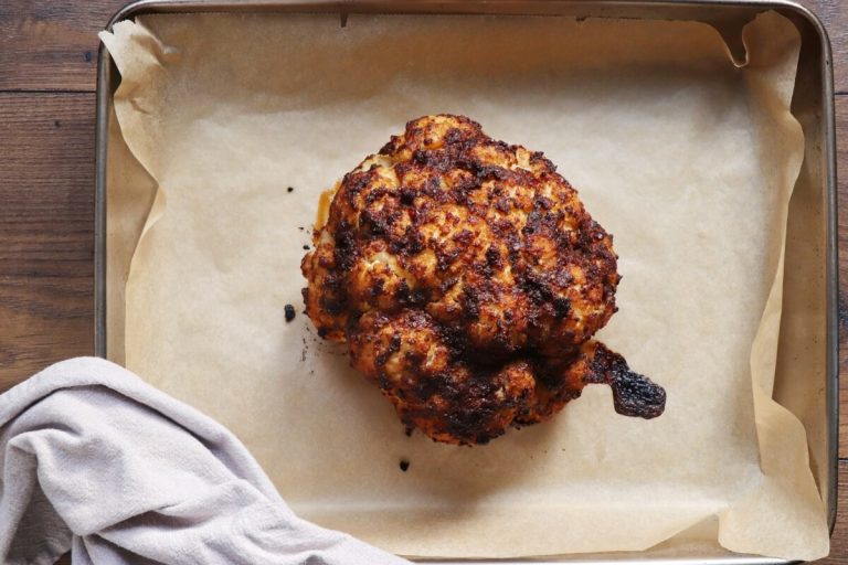 Step 5 - Whole Roasted Harissa Cauliflower
