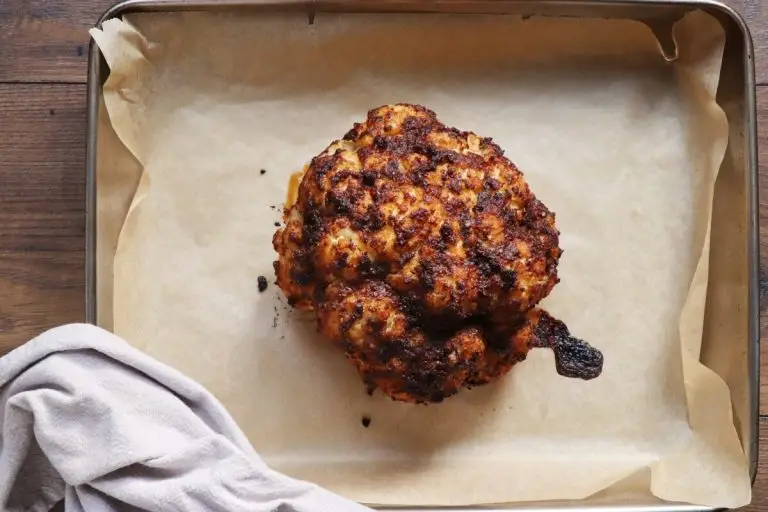 Step 5 - Whole Roasted Harissa Cauliflower