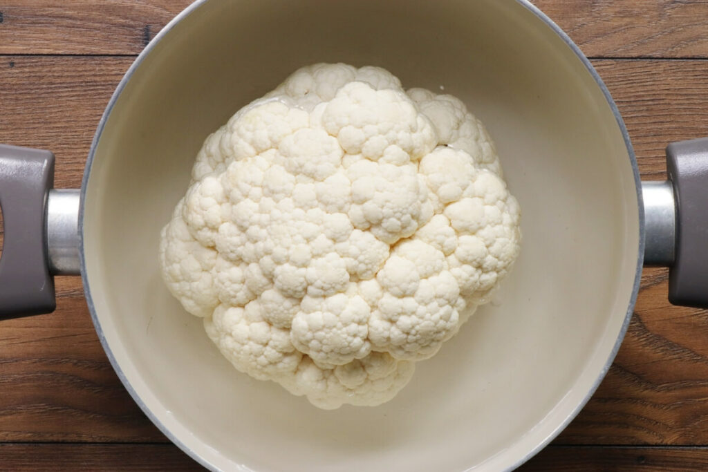 Whole Roasted Harissa Cauliflower recipe - step 1